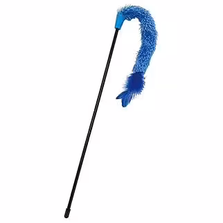 Petio Cat Toy - Blue Teaser with Tail & Feather