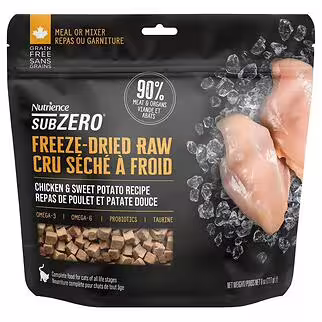 Nutrience Subzero 凍乾脫水貓糧 – 鮮雞肉配甜薯