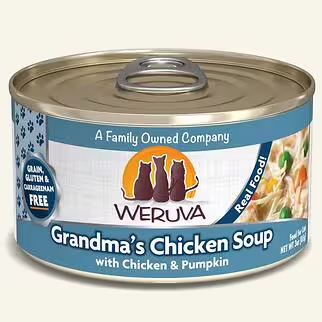 Weruva Cat Can - Grandma's Chicken Soup - Chicken & Pumpkin 5.5oz | 156g