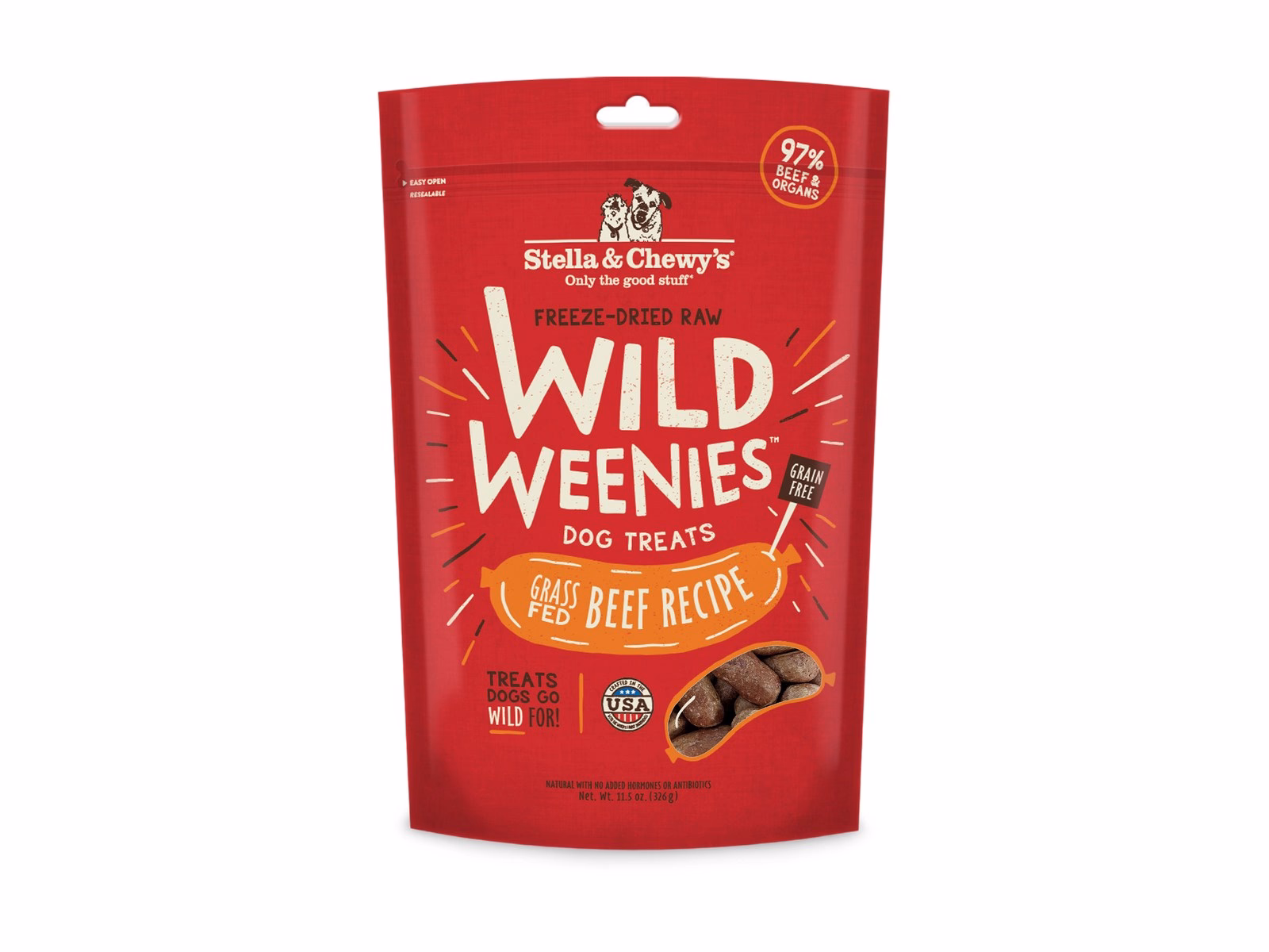Stella & Chewy’s Wild Weenies 草飼牛肉